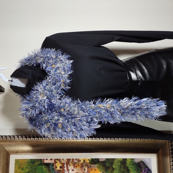 Artisan Crafted Hand Crochet Scarf - Picture 2 of 3